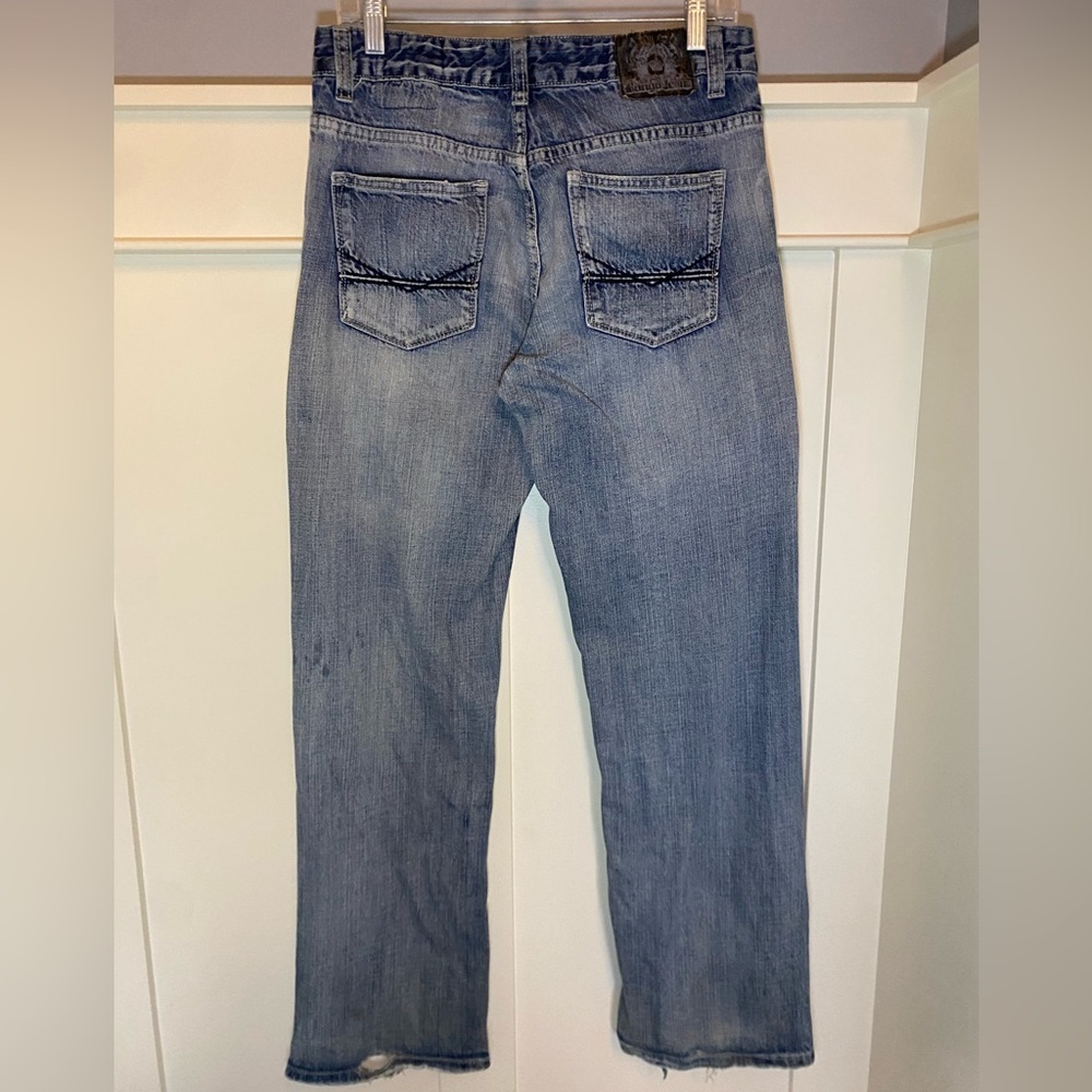 Vintage Bongo Jeans distressed straight leg jeans - Picture 2 of 16